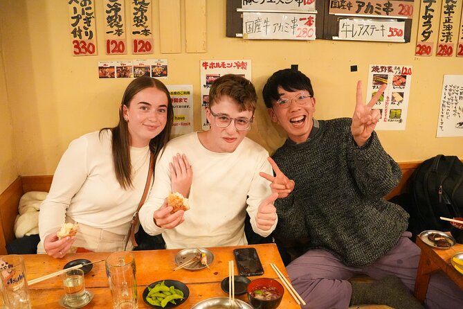 [1 Group Only] Tokyo Shinjuku Food Tour for Family - Stop 5: Kabukicho for optional sake tasting and the snack moment for kids