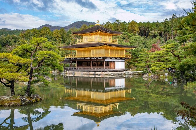 10 Must-see Spots in Kyoto One Day Private Tour (up to 7 people) - Stop 1: Kinkaku-ji Golden Pavilion and the shogun connection