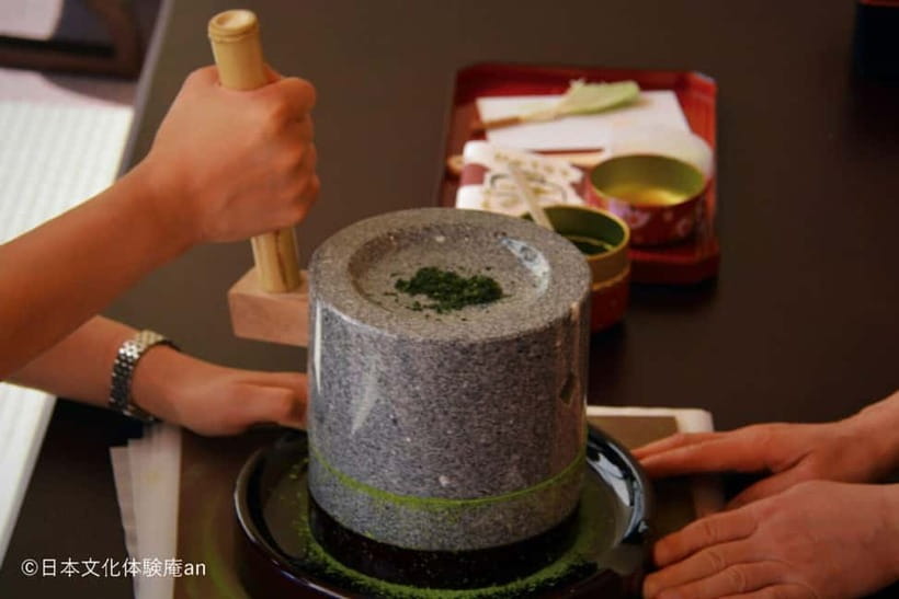 2 Types of Japanese Sweets making and Tea Ceremony - Ohigashi: Dried-Type Sweet Making With Wasanbon Sugar