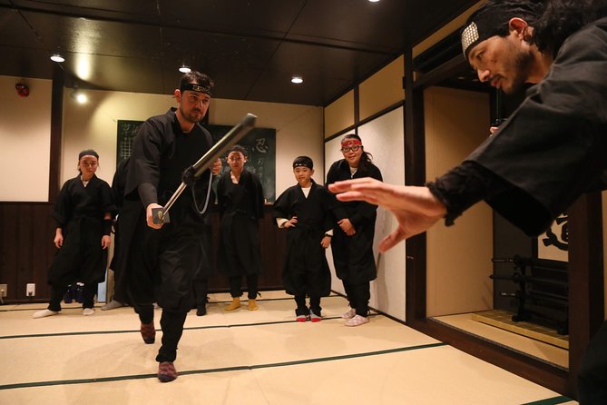 Ninja Hands-on 2-hour Lesson in English at Kyoto - Elementary Level - Just The Basics
