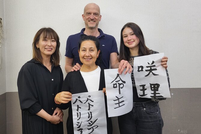 Calligraphy Workshop in Namba - Booking and General Information