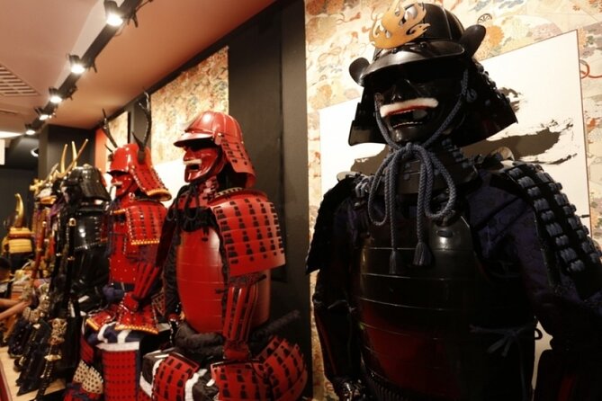 Samurai Armor Photo Shoot in Shibuya - Armor Options and Dressing Assistance