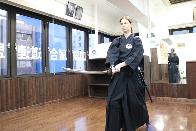 Samurai Experience Mugai Ryu Iaido in Tokyo - Just The Basics