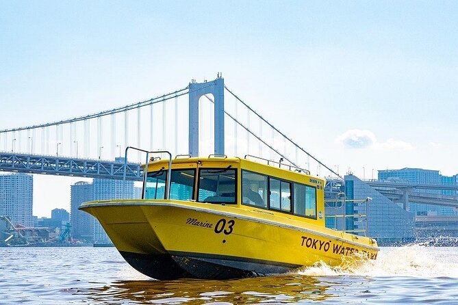 Tokyo Water Taxi Heritage Tour - Just The Basics
