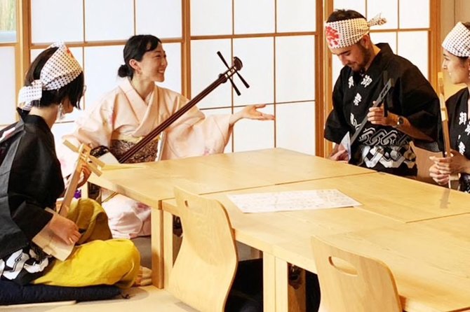 Easy for Everyone! Now You Can Play Handmade Mini Shamisen and Show off to Everyone! Musical Instrum - Just The Basics