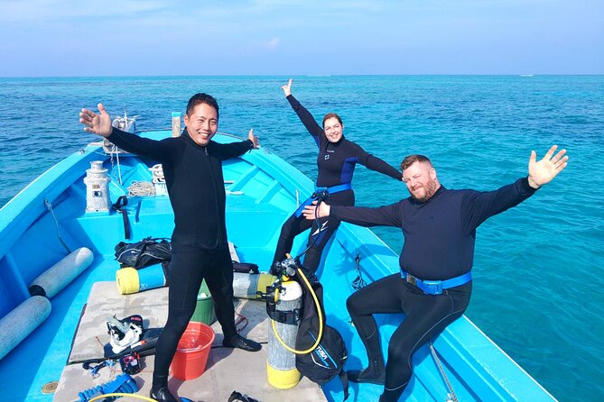 Okinawa: Scuba Diving Tour With Wagyu Lunch and English Guide - Pricing Information and Options