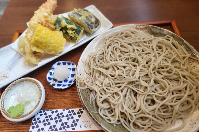 In Sapporo! a Luxurious Japanese Food Experience Plan That Includes a Soba Making Experience, Tempur - Sampling 3 Types of Seasonal Sake