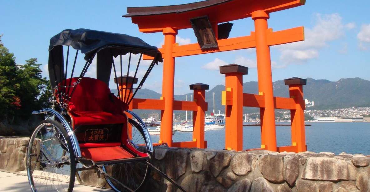 Miyajima: Private Rickshaw Tour to Itsukushima Shrine - Just The Basics