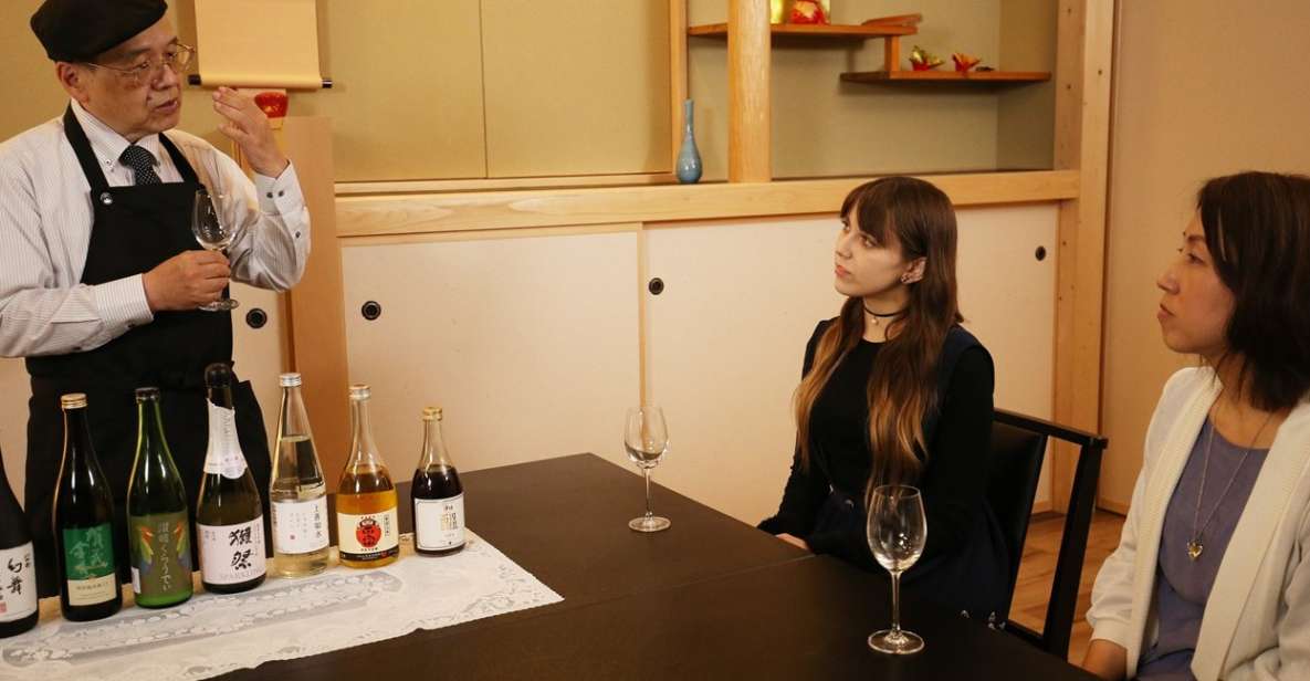 Tokyo: 7 Kinds of Sake Tasting With Japanese Food Pairings - History and Production Insights