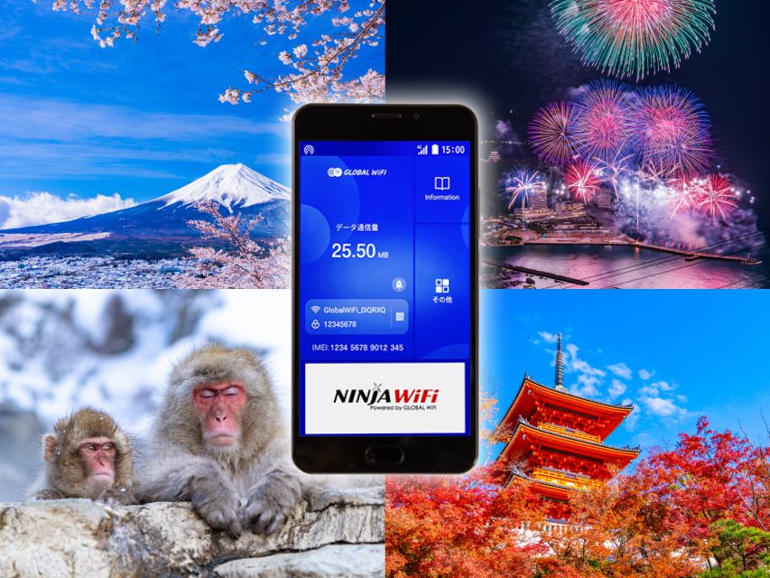 Nagoya: Chubu Centrair Airport T1 Mobile WiFi Rental - Just The Basics