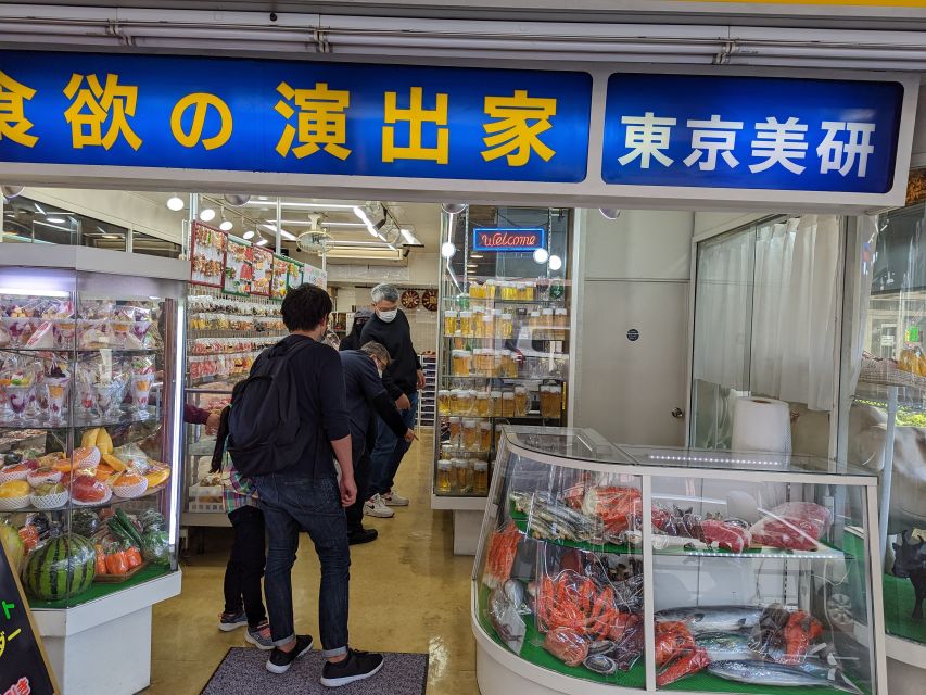 Asakusa: Food Replica Store Visits After History Tour - Just The Basics