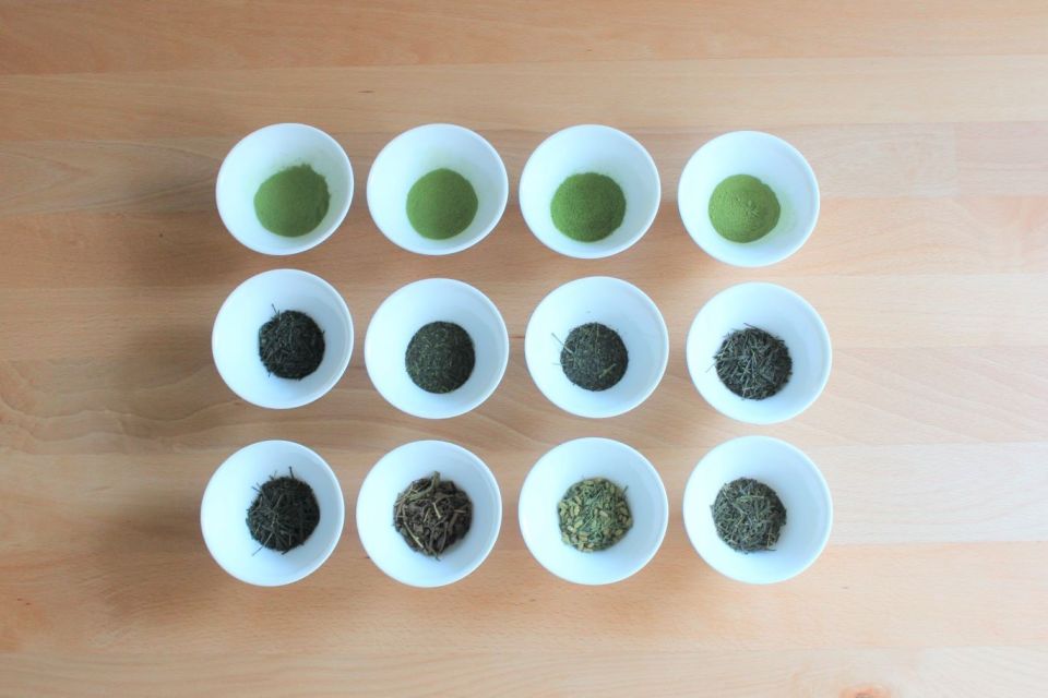 Authentic Japanese Tea Tasting: Sencha, Matcha and Gyokuro - Tea Selections