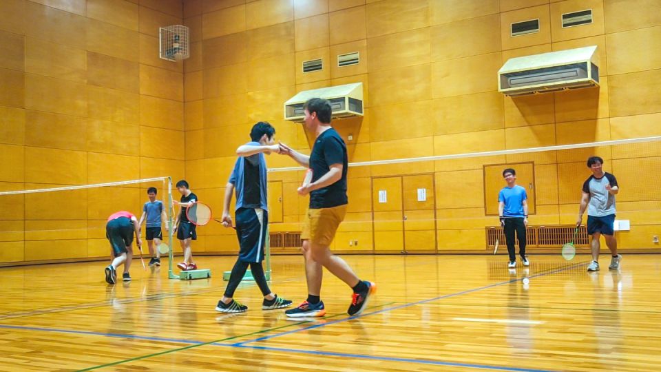 Osaka: Badminton With Japanese Locals! - Experience Offered