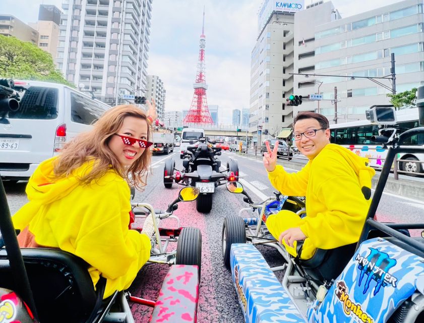 Tokyo: Shibuya Crossing, Harajuku, Tokyo Tower Go Kart Tour - Just The Basics
