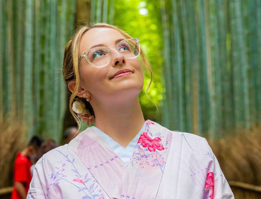 Arashiyama: Photoshoot in Kimono and Bamboo Forests - Just The Basics