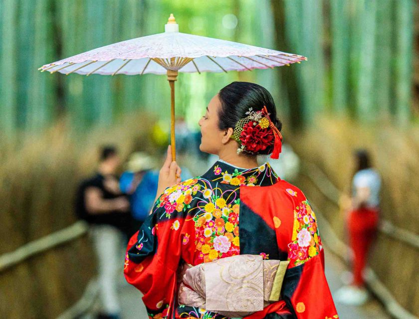 Arashiyama: Photoshoot in Kimono and Bamboo Forests - Bamboo Grove Visit