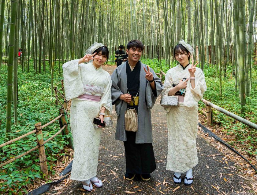 Arashiyama: Photoshoot in Kimono and Bamboo Forests - Togetsu-kyo Bridge Experience