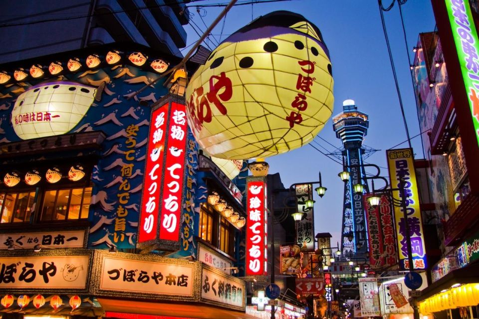 A Magical Evening in Osaka: Private City Tour - Just The Basics