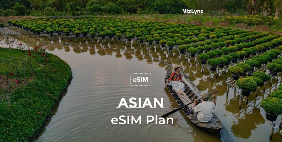 Asia Travel Esim Plan for 8 Days With 6GB High Speed Data - Just The Basics