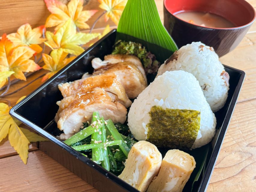 World-Famous Dish Teriyaki Chicken Bento With Onigiri - Cooking Class Highlights