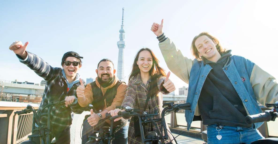Tokyo: 3-hour Guided E-Bike Tour of the Citys Hidden Gems - Just The Basics