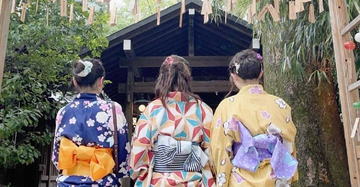 Guided Tour of Walking and Photography in Asakusa in Kimono - Just The Basics
