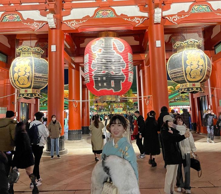 Guided Tour of Walking and Photography in Asakusa in Kimono - Asakusa Landmarks