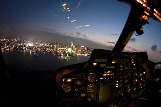 Yokohama: Private Night View Helicopter Tour - Just The Basics