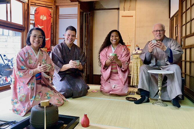 A Unique Antique Kimono and Tea Ceremony Experience in English - Just The Basics