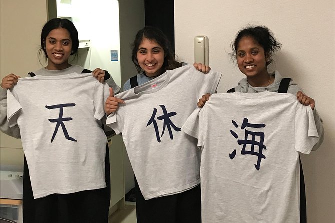 Calligraphy and Make Your Own Kanji T-Shirt in Kyoto - Final Words