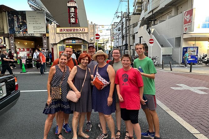 Street Food Osaka Shinsekai Shared Walking Tour With Local Guide - Cultural Immersion