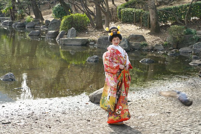 Kimono Wedding Photo Shot in Shrine Ceremony and Garden - Frequently Asked Questions