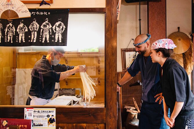 Small-Group Walking Tour With Udon Cooking Class in Hino - Cancellation Policy