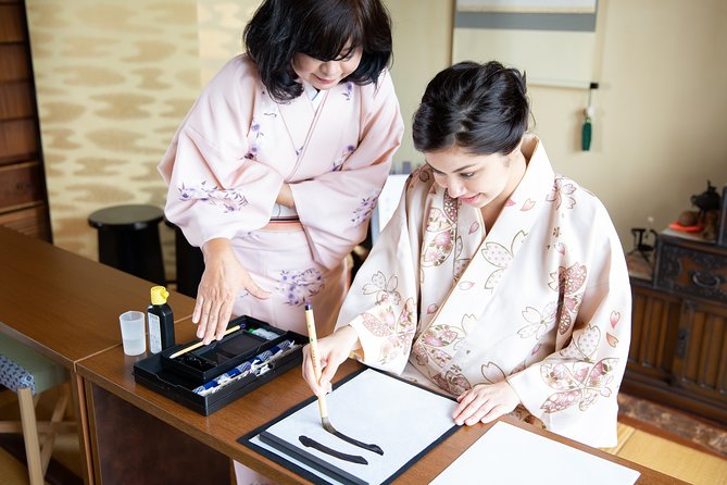 Calligraphy Experience With Simple Kimono in Okinawa - Additional Information