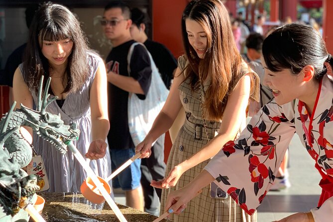 Tokyo Asakusa Tour and Shrine Maiden Ceremonial Dance Experience - Pricing and Group Size Details