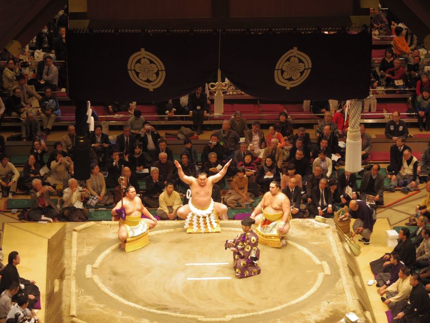 Tokyo: Sumo Wrestling Tournament Ticket With Guide - Directions