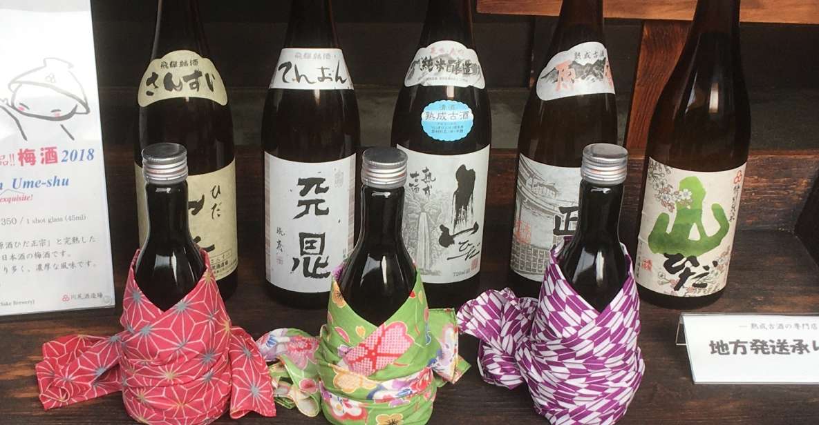 Sake Tasting: Educational Tour of Six Takayama Breweries - Brewery Sampling Experience