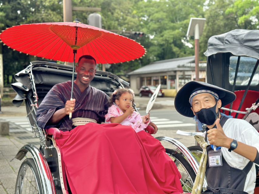 Nara: Cultural Heritage Tour by Rickshaw - Full Tour Description