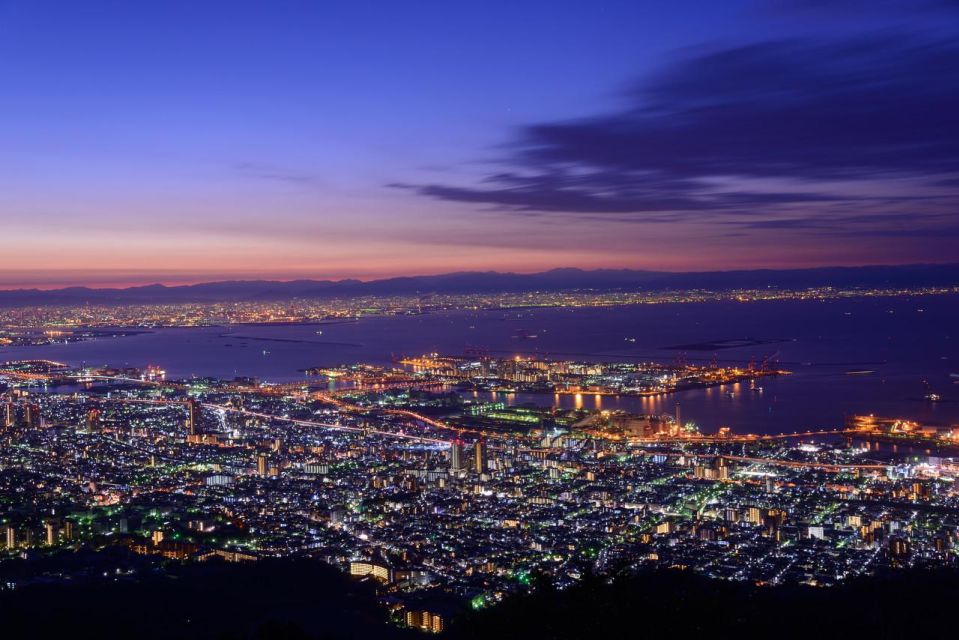 Kobe: Mt Rokko Night View & Arima Onsen & Sanda Outlet Tour - Itinerary Highlights