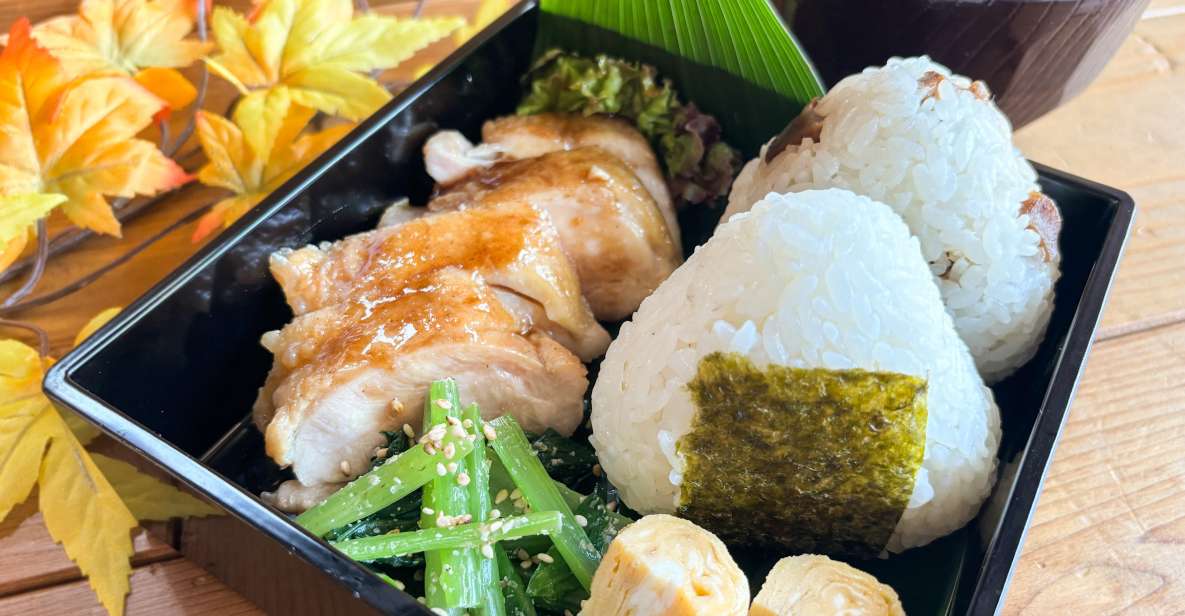 World-Famous Dish Teriyaki Chicken Bento With Onigiri - Ingredients Needed