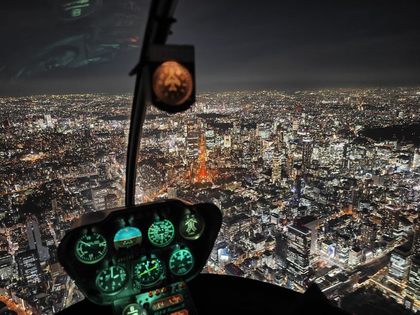 Tokyo: Helicopter Night Flight - Booking Details