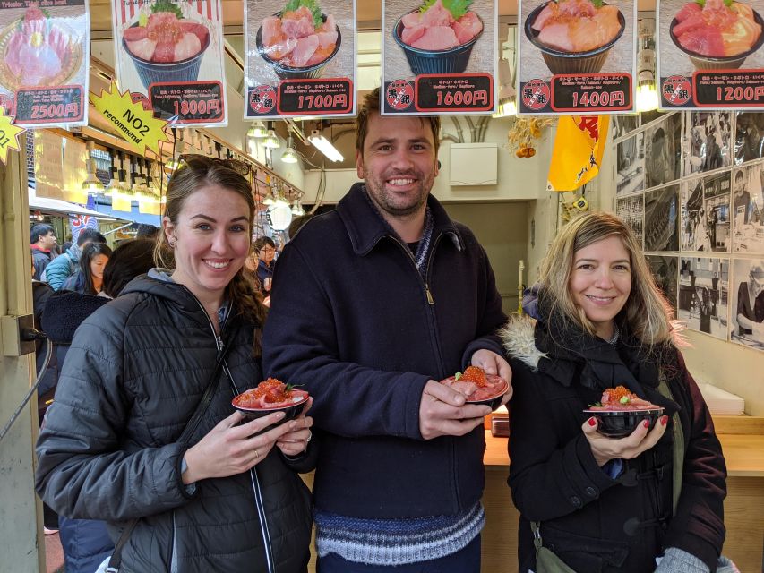 Small Group Tsukiji Fish Market Food Tour - Just The Basics