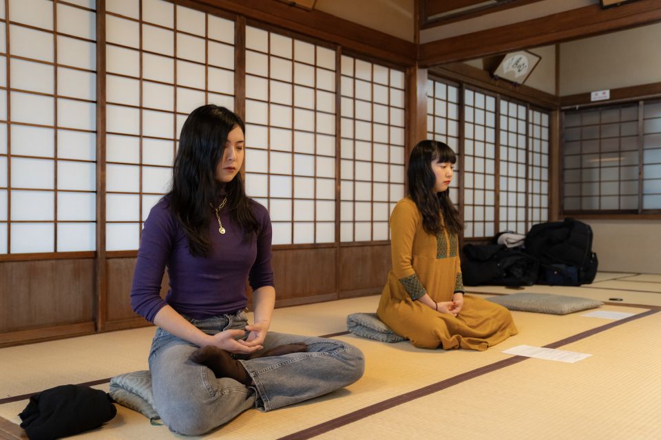 Tokyo: Zen Meditation at a Private Temple With a Monk - Just The Basics