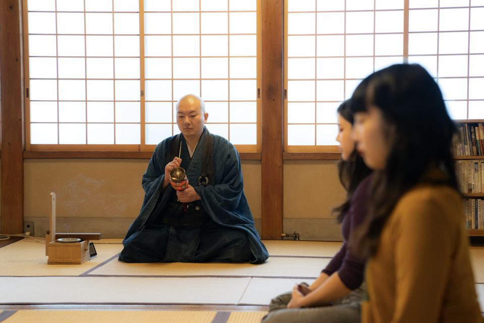 Tokyo: Zen Meditation at a Private Temple With a Monk - Inclusions