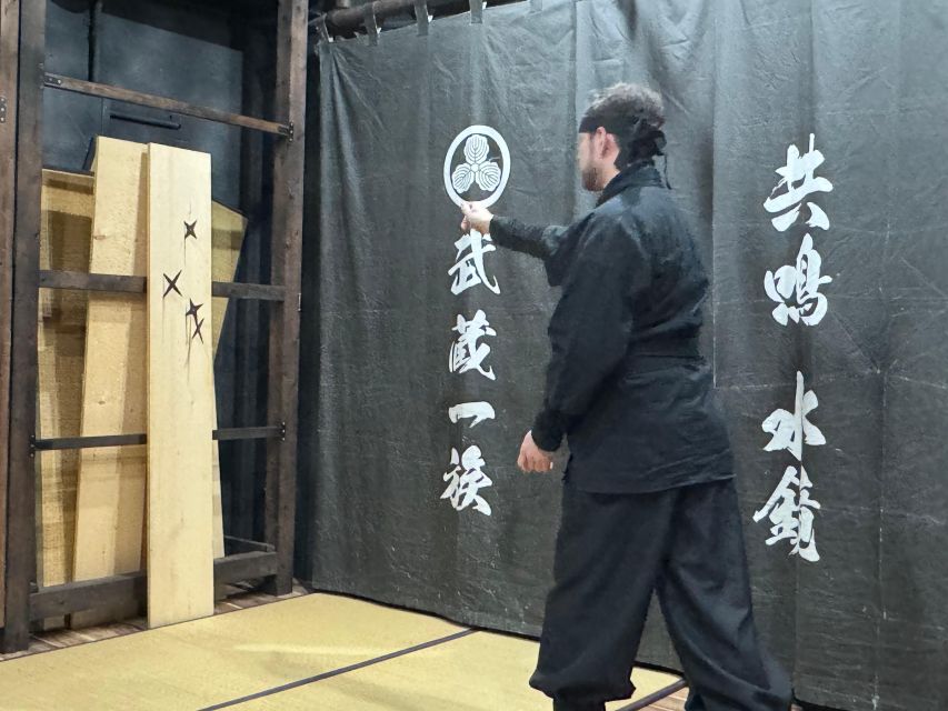Shinobi Samurai Premium Experience in Enlish: Tokyo - Booking Information