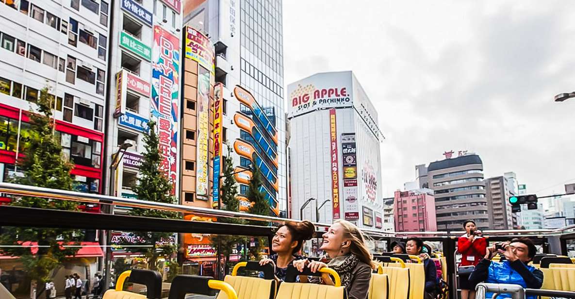 Tokyo: Hop-On Hop-Off Sightseeing Bus Ticket - Bus Routes