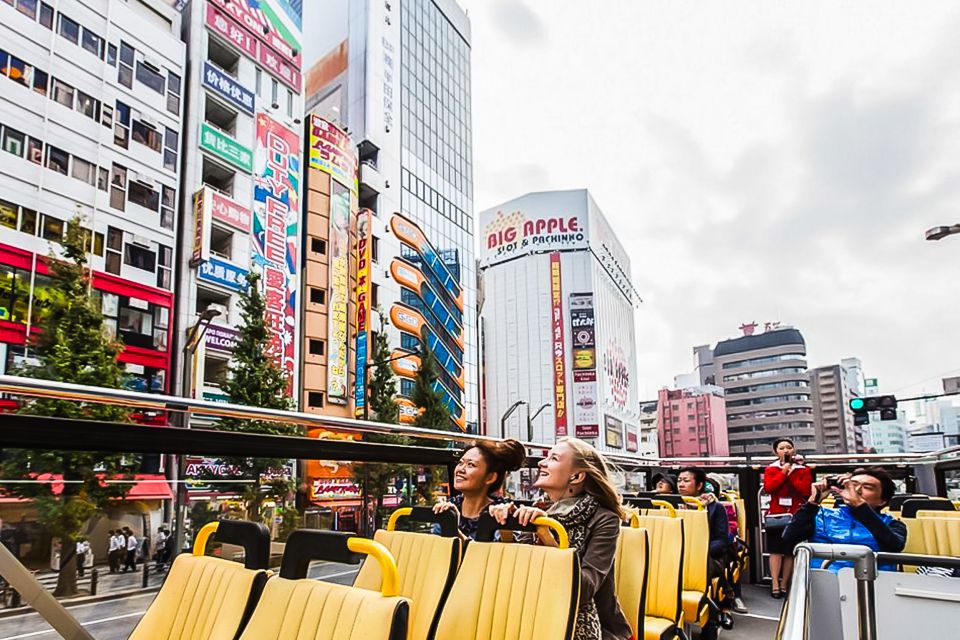 Tokyo: Hop-On Hop-Off Sightseeing Bus Ticket - Just The Basics