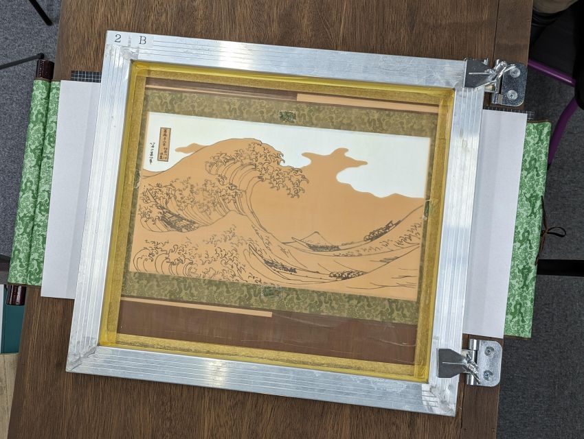 Tokyo: Ukiyo-e Scroll Making Experience - Duration and Cancellation Policy