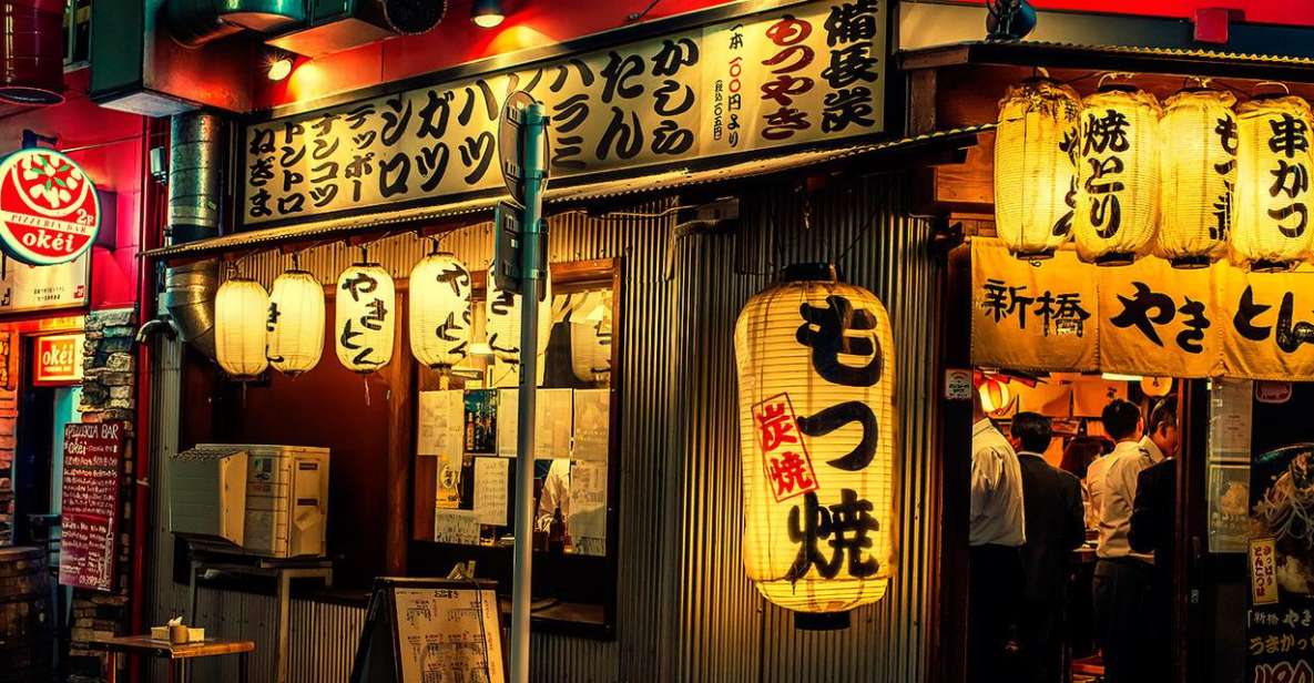 Tokyo: 3-Hour Food Tour of Shinbashi at Night - Just The Basics