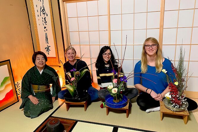 KYOTO Tea Ceremony With Japanese Flower Arrangement IKEBANA - Booking Confirmation and Policies